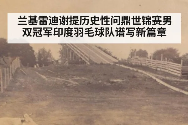 兰基雷迪谢提历史性问鼎世锦赛男双冠军印度羽毛球队谱写新篇章